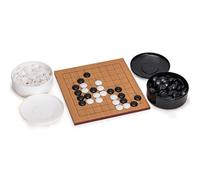 Yellow Mountain Imports Go Game Set With 9x9 Playing Field Go Board And Single Convex Stones
