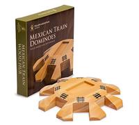 Yellow Mountain Imports Wooden Hub Centerpiece For Mexican Train Dominoes