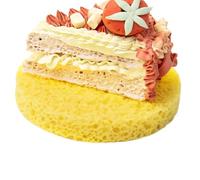 Yellow Multi-Shape Burn-Away Art Sponges Soft Thick