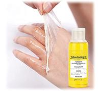 Yellow Peeling Oil, 50ml Super Strength Lightening Dark Skin Yellow Oil, Huile Peeling pour Peaux Noires, Huile Peeling Jaune Forte Éclaircissante, for Dark Skin, Body, Face, Dark Spots