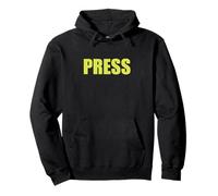 Yellow PRESS pour la couverture des nouvelles, les événements et les médias Sweat à Capuche