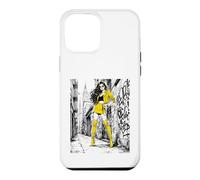 Yellow Street Muse Urban Fashion Bande dessinée Encre Statement Art Coque pour iPhone 12 Pro Max