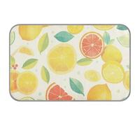 Yellow Summer Lemon Summer Tapis de gel rafraîchissant pour chiens Couverture auto-rafraîchissante pour chats d'intérieur pour chats d'extérieur non électrique Cama rafraîchissante para perros M