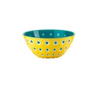 Guzzini – Saladier Le Murrine 25 cm – Plastique multicolore (jaune et bleu)