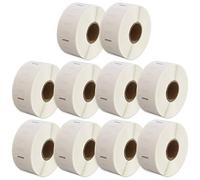 Yellow Yeti 10 rouleaux 11355 S0722550 étiquettes 19 x 51mm compatibles pour DYMO LabelWriter 4XL 450 400 330 320 310 Duo/Turbo/Twin Turbo Seiko SLP 450 430 420 400 200 100 | 500 étiquettes/rouleau