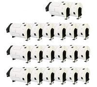 Yellow Yeti 20 rouleaux DK-11240 étiquettes pour code à barres 102 x 51mm compatibles pour Brother P-Touch QL-1050 QL-1050N QL-1060N QL-1100 QL-1110NWB | 600 étiquettes/rouleau