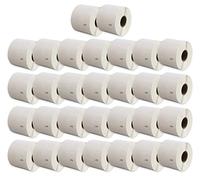 Yellow Yeti 30 rouleaux 99014 S0722430 étiquettes d'expédition et badges nominatifs 54 x 101mm compatibles pour DYMO LabelWriter 4XL 450 400 330 320 310 Duo/Turbo/Twin Turbo | 220 étiquettes/rouleau