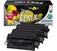 YELLOW YETI CF280X 80X (6900 Pages) 3 Cartouches Toner compatibles pour HP Laserjet Pro 400 MFP M425dn MFP M425dw M401dn M401dw M401n M401a M401d M401dne [Garantie de 3 Ans]