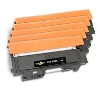 YELLOW YETI CLT P404C / K404S C404S M404S Y404S Cartouche de Toner Compatible avec Samsung Xpress SL-C430 SL-C430W SL-C480 SL-C480FW SL-C480W SL-C480FN Noir Cyan Magenta Jaune, 5-Pack