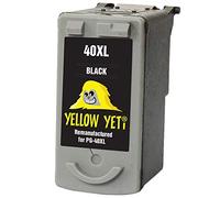YELLOW YETI PG-40 Cartouche d'encre Noir Remanufacturée pour Canon Pixma iP2600 MP140 MP460 iP1800 iP1900 iP2500 MP190 MP210 MP220 MP170 MP180 MP160 MP450 MP470 MP150 MX300 MX310 iP1200 iP1600 iP2200