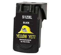 YELLOW YETI PG-512XL PG-512 XL Cartouche d'encre Noir Remanufacturée pour Canon Pixma MP230 MP240 MP250 MP252 MP260 MP270 MP280 MP282 MP480 MP490 MP495 MP499 iP2700 iP2702 MX320 MX350 MX360 MX410