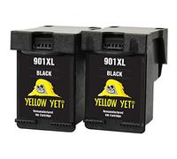 YELLOW YETI Remanufacturées 901XL 901 XL Cartouches d'encre Noir pour HP OfficeJet 4500 G510a G510g G510n J4500 J4524 J4535 J4540 J4550 J4580 J4585 J4600 J4624 J4640 J4660 J4680 J4680c