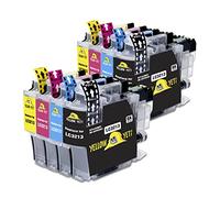 YELLOW YETI Remplacement pour Brother LC3213 Cartouches d'encre compatibles pour Brother DCP-J572DW DCP-J774DW MFC-J895DW MFC-J497DW MFC-J890DW J491DW DCP-J772DW (2 Noir, 2 Cyan, 2 Magenta, 2 Jaune)
