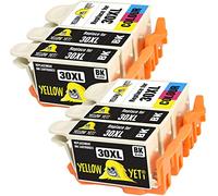Yellow Yeti Remplacement pour Kodak 30 30XL 30B 30CL Cartouches d'Encre compatibles pour Kodak ESP C100 C110 C115 C300 C310 C315 C330 C360 1.2 3.2 3.2S Hero 2.2 3.1 5.1 Office 2150 (4 Noir + 2 Colour)