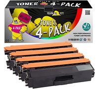 Yellow Yeti TN325 TN-325 Pack 4 Cartouches de Toner compatibles pour Brother HL-4140CN HL-4150CDN HL-4570CDW HL-4570CDWT DCP-9055CDN DCP-9270CDN MFC-9460CDN MFC-9465CDN MFC-9970CDW [Garantie de 3 ans]