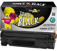 YELLOW YETI Toner Compatible pour HP Laserjet Pro P1100 P1102 P1102w M1212nf M1213nf M1217nfw M1132 MFP Canon i-SENSYS LBP-6000 LBP-6018 LBP-6020 LBP-6020B MF-3010 [Garantie de 3 Ans]