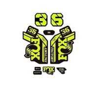 (Yellow401)Stickers Compatible With Fox 36 Factory Step Cast 2021 Bike Fork