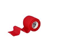 yellowBAND bandage cohésif 5 cm x 4,5 m, Rouge, auto-adhésif, élastique, imperméable, sans latex, pour la fixation, la compression, le sport et la médecine vétérinaire