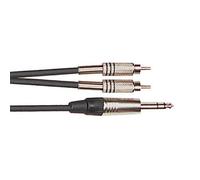 YELLOWCABLE - Raccord 2 RCA M /J M ste. 3m