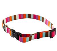 YellowDog Design Collier Ajustable Motif Rayures 9,5 mm