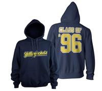 Yellowjackets Officiellement sous Licence Class of '96 Sweatshirt à Capuche (Marine Bleu), X-Large
