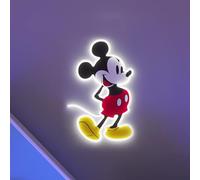 YELLOWPOP Panneau néon Disney Mickey Mouse (corps entier), décoration murale, lumières néon LED écoénergétiques pour tous les murs, panneau néon personnalisé facile à installer et décoration murale