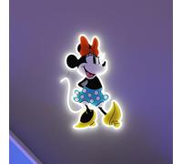 YELLOWPOP Panneau néon Disney Minnie Mouse (corps entier), décoration murale, lumières néon LED économes en énergie pour tous les murs, facile à installer, panneau néon personnalisé et décoration