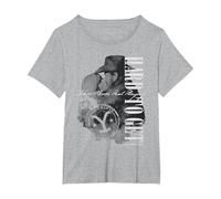 Yellowstone a du Mal à Obtenir Rip Wheeler Beth Dutton T-Shirt, Femme Grandes Tailles, Gris Chiné, 5X