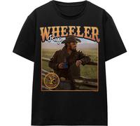 Yellowstone - "Coffee with Rip Wheeler" T-Shirt für Herren/Damen Uni TV16974 (XXL) (Schwarz)