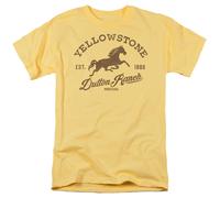 Yellowstone - Dutton Ranch Cheval - T-Shirt Pour Adultes Hommes