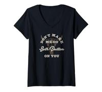 Yellowstone Dutton Ranch Going Beth T-Shirt avec Col en V