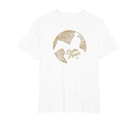 Yellowstone Dutton Ranch John Dutton Powerful Shadow Logo T-Shirt, Homme Grandes Tailles, Blanc, 4X Tall