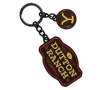 Yellowstone Dutton Ranch Porte-clés 2 breloques