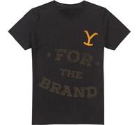 Yellowstone - "For the Brand" T-Shirt für Herren TV5671 (M) (Schwarz)