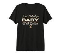 Yellowstone I'm Nobody's Baby, Beth Dutton T-Shirt Haut de Gamme