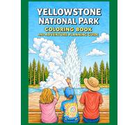 Yellowstone National Park Coloring Book