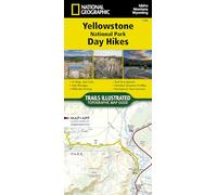 National Geographic Carte Parc national de Yellowstone – Randonnées d'une journée