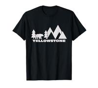 Yellowstone National Park in Wyoming WY Nature Alpine T-Shirt