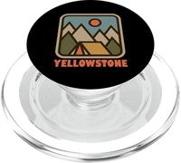 Yellowstone National Park in Wyoming WY Nature Backpacking PopSockets PopGrip pour MagSafe
