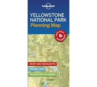 Lonely Planet – Yellowstone National Park Planning Map – 1re édition – Anglais