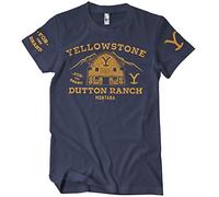 Yellowstone Officiellement sous Licence Barn Hommes T-Shirt