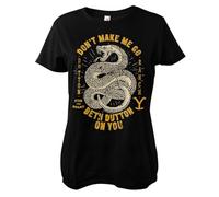 Yellowstone Officiellement sous Licence Beth Dutton Femme T-Shirt (Noir), X-Large