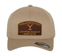 Yellowstone Officiellement sous Licence Flexfit Cap (Kaki), Petit/Moyen