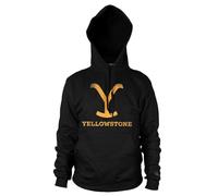 Yellowstone Officiellement sous Licence Grand & Gros Sweat À Capuche (Noir), XXXX-Large