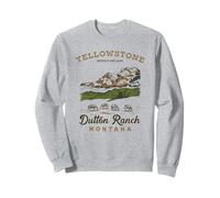 Yellowstone Protect The Land Dutton Ranch Montana Landscape Sweatshirt