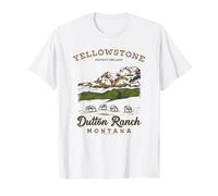 Yellowstone Protect The Land Dutton Ranch Montana Landscape T-Shirt