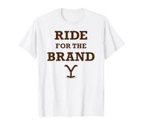 Yellowstone Ride for The Brand Big Chest Quote T-Shirt