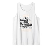 Yellowstone Ride for The Brand Distressed Cowboy Portrait Débardeur
