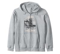 Yellowstone Ride for The Brand Distressed Cowboy Portrait Sweat à Capuche