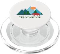 Yellowstone Souvenir de Vacances de la Nature PopSockets PopGrip pour MagSafe